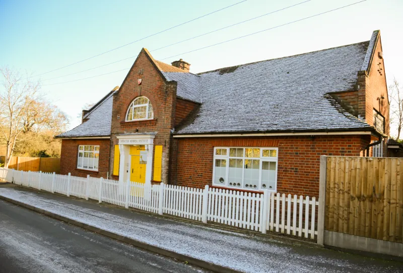 front of nursery building
